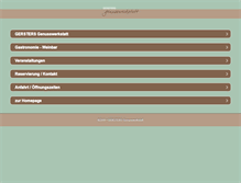 Tablet Screenshot of gersters-genusswerkstatt.de